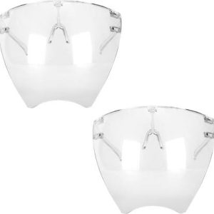 Windsor GOGGLE FACE SHIELD With Nose Pad Attachment Face Shield Laboratory  Safety Goggle  (Free-size)