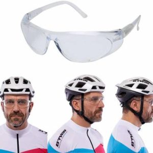HBD SALES Eye Protection Safety White Glass Gogglas, Anti duast, Anti fog, Riding, Cycling, Bike Driving Sunglasses, Chemical Laboratory Eye Work Gogglas for Men Women, Clear Polycarbonate Lens for Power Tool, Welding, Wood-working, Medical Lab (1 piece) Eye Protection Safety White Glass Gogglas Laboratory, Power Tool, Wood-working  Safety Goggle  (XL)