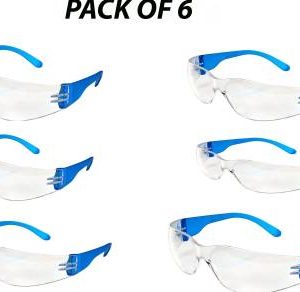 psu Safety goggle chc 102 (pack of 6) Laboratory Safety Goggle Welding  Safety Goggle  (Free-size)