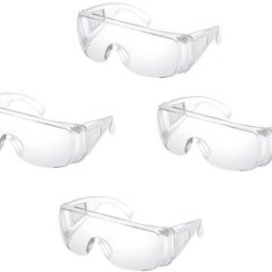 Najah COVID-19 PROTECTOR GOGGLES FOR LABORATORY USE (CLEAR) COVID-19 PROTECTOR GOGGLES FOR MULTIPURPOSE USE (CLEAR) Laboratory  Safety Goggle  (Free-size)