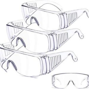 MAGNUM Anti Fog for Women Men Safety Goggles Over Glasses Eye Protection ( Pack of 4 ) Blowtorch, Laboratory, Power Tool, Welding, Wood-working  Safety Goggle  (Free-size)