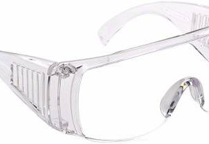 DC 018 Safety Protective Sunglasses Transparent Anti-fog Anti-Splash Impact-Resistant Anti Chemical Damage Work Medical Protective Glasses 10p Laboratory  Safety Goggle  (Free-size)