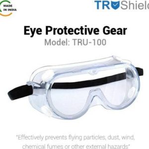 Tru Shield TSSG001 Power Tool, Welding, Laboratory, Blowtorch, Wood-working  Safety Goggle  (Free-size)