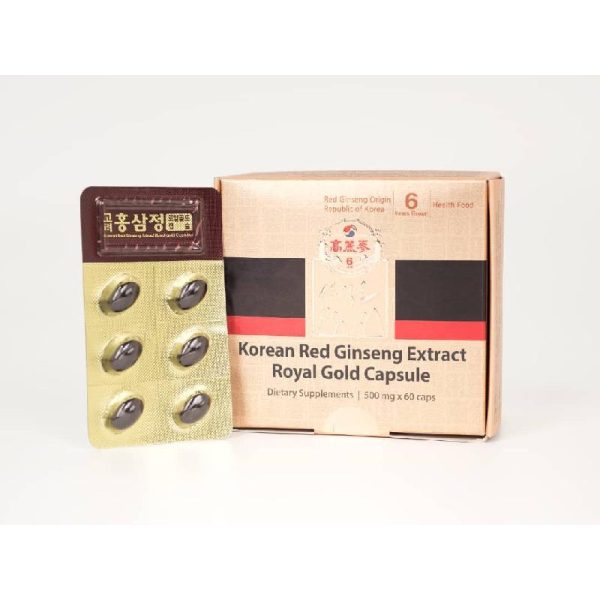 KOREAN RED GINSENG ROYAL GOLD *60 CAPS