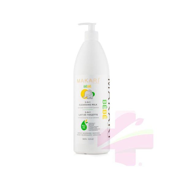 MAKARI BEBE 2-N-1 CLEANSING MILK 1000ML