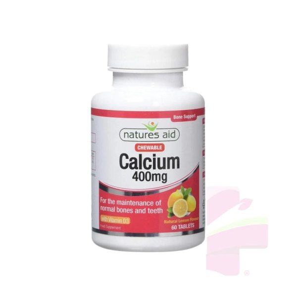 N/A CHEWABLE CALCIUM 400MG * 60 TABS