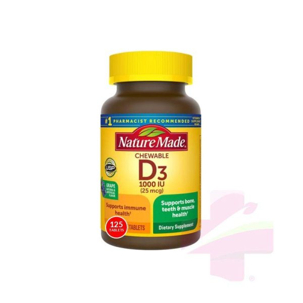 N/M D3 1000I.U * 125 TABS