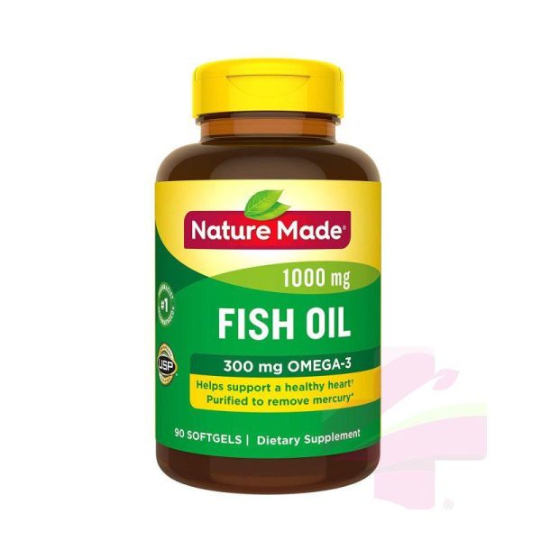 N/M FISH OIL 1000MG OMEGA-3 * 90 SOFTGEL