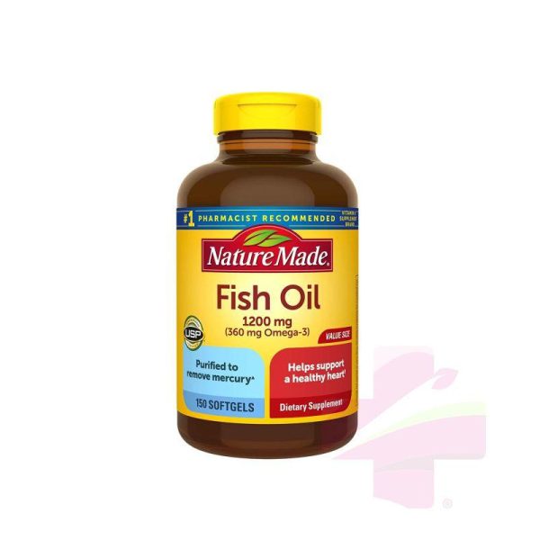 N/M FISH OIL 1200MG OMEGA-3 *150 SOFTGEL