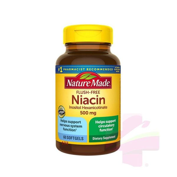N/M NIACIN 500MG * 60 LIQUID S/G