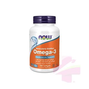 NOW OMEGA-3 * 100 SOFTGELS