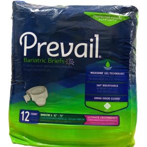 Prevail Adult Diaper Brief Size XXL(Extra Extra Large)