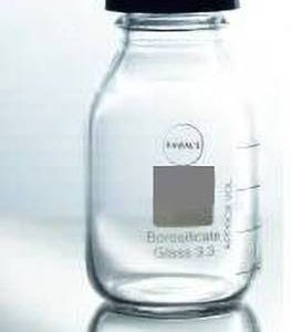 Rawal Reagent bottle for lab 60 ml glassware narrow mouth Laboratory Dropper Bottle  (Borosilicate Glass 60 ml Pack of1)