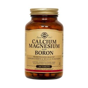 SOLGAR CAL. MAG. + BORON * 100 TABS
