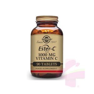 SOLGAR ESTER-C PLUS 1000MG VIT C*90 TABS