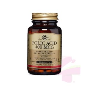 SOLGAR FOLIC ACID 400MCG * 250 TABS