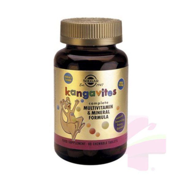 SOLGAR KANGAVITES BOUNCING BERRY *60TABS