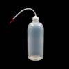 Lexbax Wash Bottle with tube Laboratory Dropper Bottle  (Plastic 500 Pack of6)
