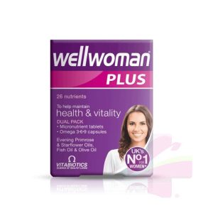 WELLWOMAN PLUS OMEGA 3-6-9 * 56 CAPSULES