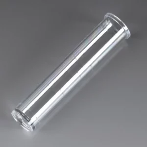 Globe Scientific Tube, 12 x 57mm (3mL), PS, Flat Bottom, Graduated, with Rim Bag/1000 114010