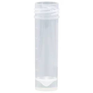 Globe Scientific 5mL, Transport Tube, No Cap, PP, Conical Bottom, Self-Standing CS/1000 6101-TUBE