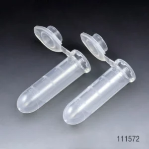 Globe Scientific 2mL Tube, PP, with Snap Cap Pyrogen Free ATP Free PCR Inhibitor Free Bag/500 111572