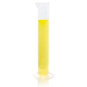 Globe Scientific 2000mL Cylinder Measuring, Diamond Essentials, Class B, PMP, Tall Form 3703-2M