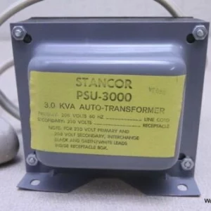 STANCOR PSU-3000 3.0 KVA AUTO-TRANSFORMER 208-230V