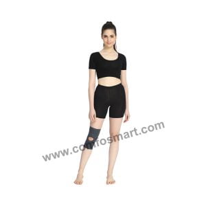 Elastic Tubular Knee Support With Open Patella Gel­ -Premium(SHIPPED FROM ABROAD)