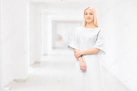 Patient Gown Female SHIPPED FROM ABROAD