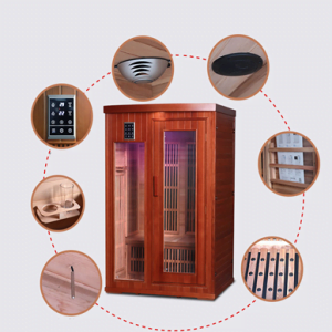 Heating far infrared Dual Sauna Shipped from abroad