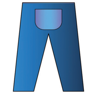 COLONSCOPY PANTS 35 g/m2 - non sterile (A box of 50pcs) (SHIPPED FROM ABROAD)