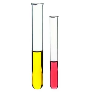 Eisco 5mL, 12x75mm 100PK Test Tubes Rimmed - Light Wall, 1mm Thick - Borosilicate 3.3 Glass CH0718A