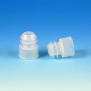 Globe Scientific Cap, Flange Plug, 17mm, Green Bag/1000 6263G