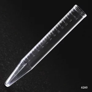Globe Scientific Centrifuge Tube, 15mL, PS, Molded Graduations, Bulk BAG/250 6260-250