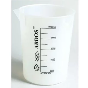 United Scientific 250 ml Beakers Printed Graduations PP P50603