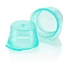 Globe Scientific Cap, Snap, 13mm, PE for 13mm Glass and 12mm Tubes, Green, 1000/Bag Bag/1000 113143G