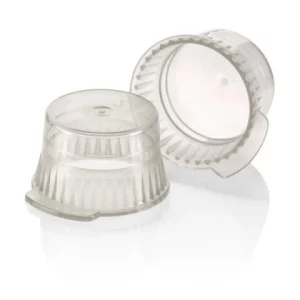 Globe Scientific Cap, Snap, 13mm, PE, for 13mm Glass and 12mm Plastic Tubes, Gray Bag/1000 113143A