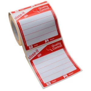 Dynalon Close-it Sealing Labels 853033-1012
