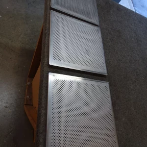 3 Terra Universal Shelves Perforated shelf 14" for