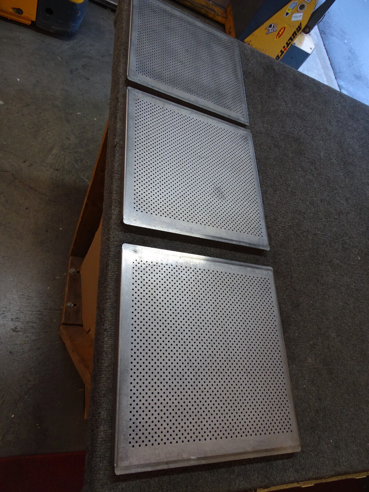 3 Terra Universal Shelves Perforated shelf 14" for
