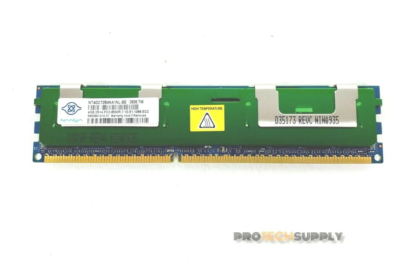 Nanya NT4GC72B4NA1NL-BE 4GB 2Rx4 PC3-8500R Server