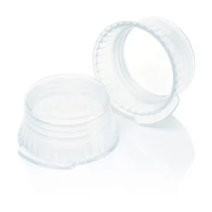 Globe Scientific Cap, Snap, 16mm, PE, for 16mm Glass and Evacuated Tubes, Clear Bag/1000 113144C