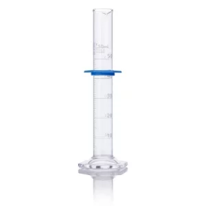 Globe Scientific 50mL Graduated Cylinder Globe Glass Class B 4/Box 8330050