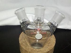 KONTES 3 WAY PEAR SHAPED FLASK ID# 2150