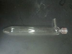 Ace Glass Threaded Test Tube with Hose Barb 8 inches long