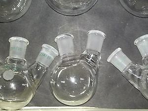 FLASK, ROUND BOTTOM, 2 WAY, 3 WAY, HAVE IT YOUR WAY. YOU PICK EM.......