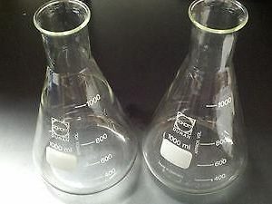 SCHOTT 1000 ML ERLENMEYER FLASK ID# 5121