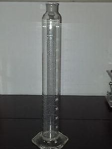 PYREX 500 ML GRADUATED CYLINDER #2982 TC 20C NICE CONDITION ID#100166