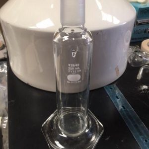 PYREX 31770-BO GAS WASHING BOTTLE VERY NICE ID# 300114